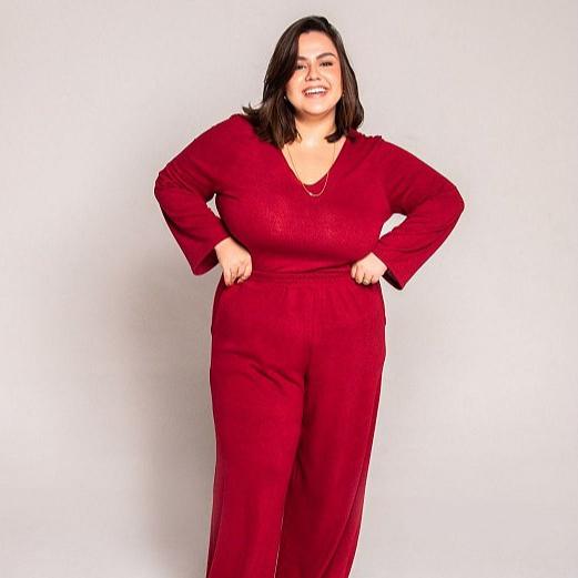 Blusa Suzana Marsala