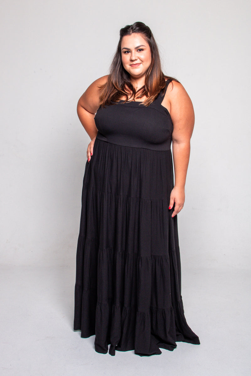 Vestido Karina Preto